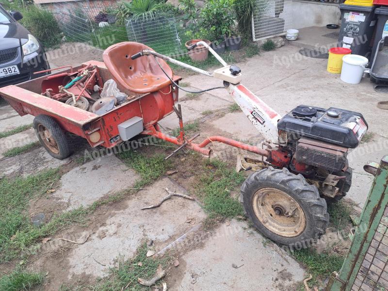 For sale Terra small tractor, rotary hoe, hoe with trailer