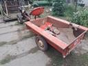 For sale Terra small tractor, rotary hoe, hoe with trailer