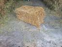 Small baled straw