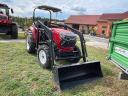 AMS 554 tractor with front loader and pallet fork