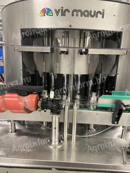 Vir Mauri wine and champagne filling machine