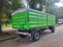 7,20 m triple side tipper trailer with two axles for sale