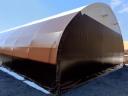 Covered manure storage - manure storage cover - manure storage cover construction