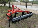 New three-knife soil spreader