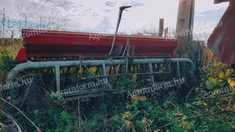 Seeder and silage baler