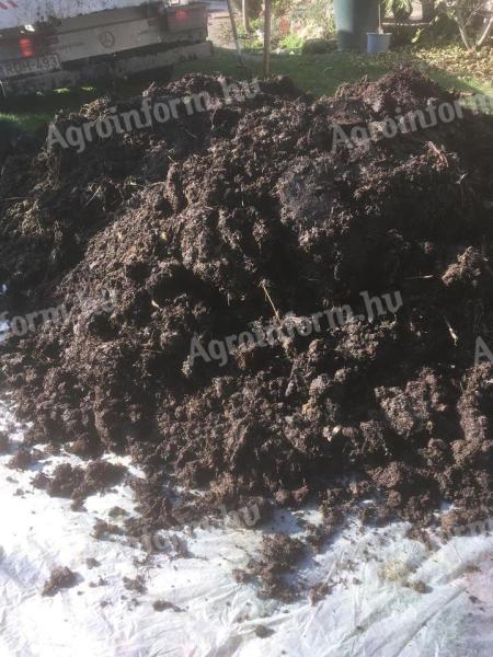 Ordering mature manure for the small gardens in Taranaki