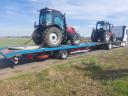 Machinery transport, mobile home, tractor, trailer, MTZ, combine harvester transport with cutting table nationwide