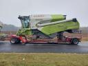 Machinery transport, mobile home, tractor, trailer, MTZ, combine harvester transport with cutting table nationwide