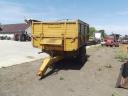 EB8 tipper trailer with good tyres, tarpaulin, valid workshop for sale