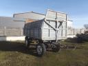 Mbp 6,5 tipper silo body trailer with good platform, valid workshop for sale