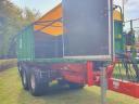 Kröger Agroliner TKD 302 tandem tandem trailer, three side tipper