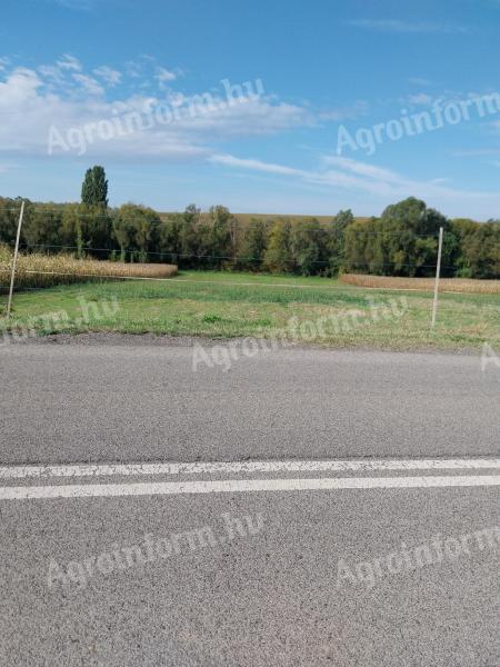 Na okraji obce Nagypall, 20 km od Pécse, pluh (uzavřená zahrada) na prodej