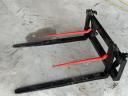 Pallet fork (adjustable) for front loader EURO