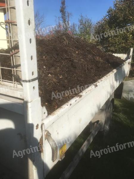 Ordering mature, mixed stable manure for small gardens in Salskút