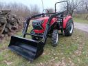 New AMS554 power steering, directional, all-wheel drive 55 HP tractor with front loader