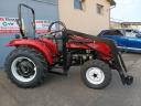 Tractor nou AMS554 cu servodirecție, direcțional, tracțiune integrală 55 CP cu încărcător frontal