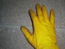 USED raincoat, rubber boots, rubber gloves