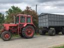 Trailer, BSS, red license plate, 3 years technical, new body, replacement MTZ, smaller trailer worth