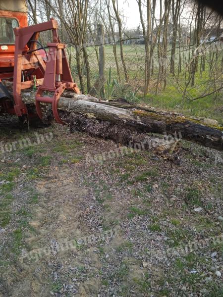 Gozdarski lovilec hlodov / žlica za vleko hlodov za prodajo