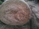 Round baled meadow hay for sale