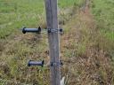 Complete electric shepherd with solar panel, stakes