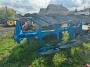 LEMKEN OPAL 140, 4 HEAD (3+1) SLOTTED ROTARY PLOUGH WITH NEW WEAR PARTS