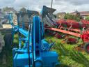 LEMKEN OPAL 140, 4 HEAD (3+1) SLOTTED ROTARY PLOUGH WITH NEW WEAR PARTS