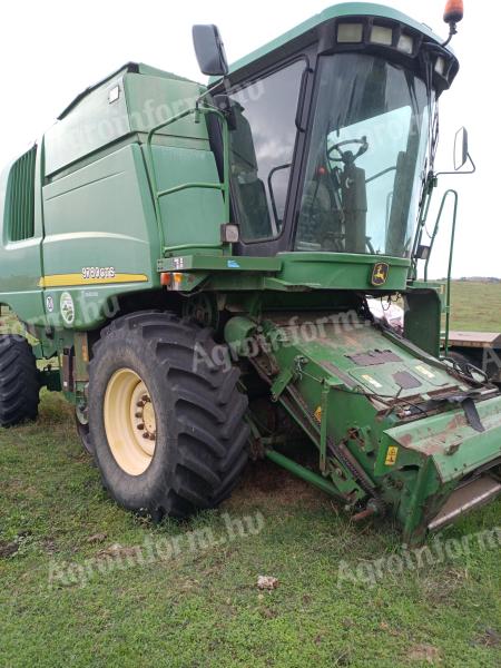 John Deere combine harvester