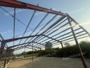 Construction, paneling, cladding and nailing of hall frames from 3.500 Ft/m²