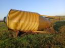 Aluminium silo for grain storage