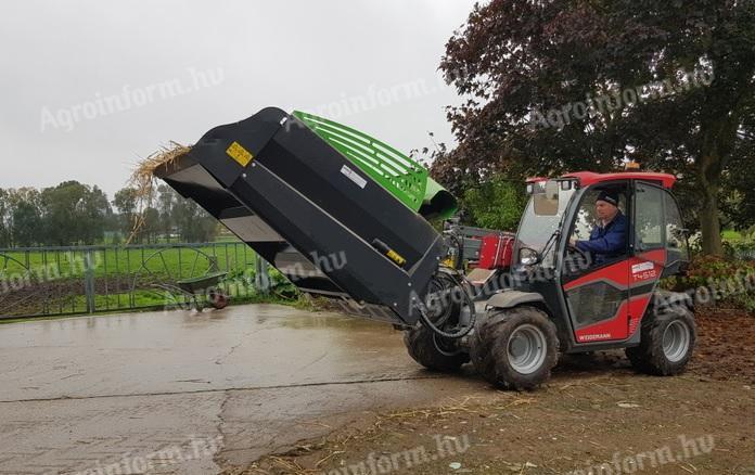 Design ușor pentru încărcător compact, tractor încărcător de nisip, încărcător telescopic