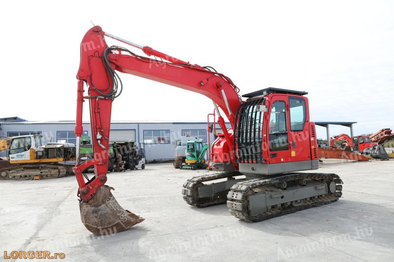 Hyundai Robex 145 LCR rubber tyre excavator