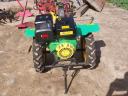 For sale two-wheeled small tractor with accessories, 16 hp