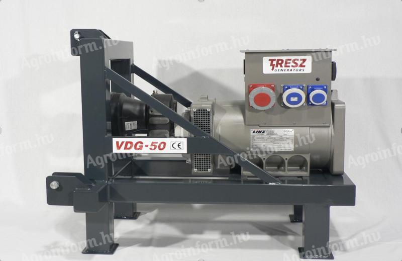 (New) tractor driven generators - TRESZ VDG AVR series (20/30/42/50 kVA)