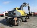 Volvo EW140B rubber wheel excavator