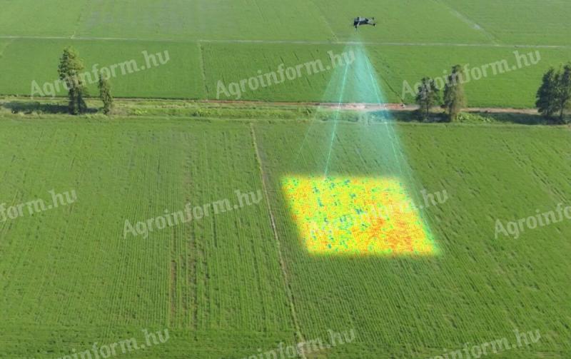 Večspektralno spremljanje z droni - NDVI in drugi indeksi, načrti za upravljanje diferencialnih območij/točk