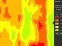 Drone multispectral monitoring - NDVI and other indices, differential/spot management plans