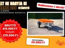 Halloweensky predaj - nový prívesný vozík MARTZ ŠPZ + plachta brutto 379 000 HUF