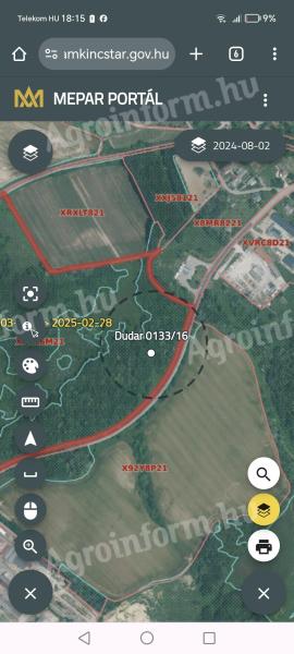 Arable land for sale in Dudaron