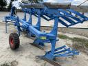 Lemken plough with 4 headers