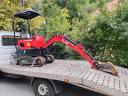 TITAN TL 10 E hydraulic excavator with few hours