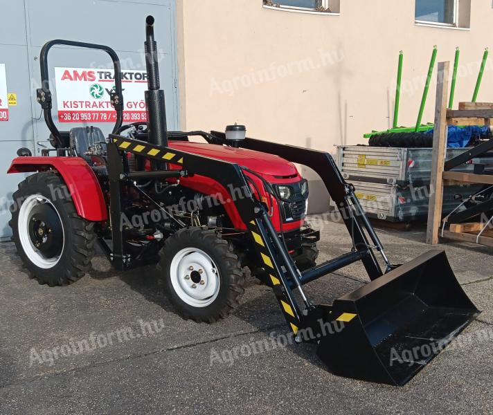 New AMS 354 all-wheel drive, power steering tractor with front loader