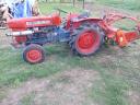 Kubota 15 hp Japanese small tractor with tiller, 2 head plough for sale