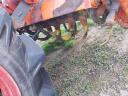 Kubota 15 KM japonski mali traktor z blatnikom, 2 glave plug za prodajo