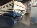 IFA HL 80.11 tipper trailer with red registration plates for sale