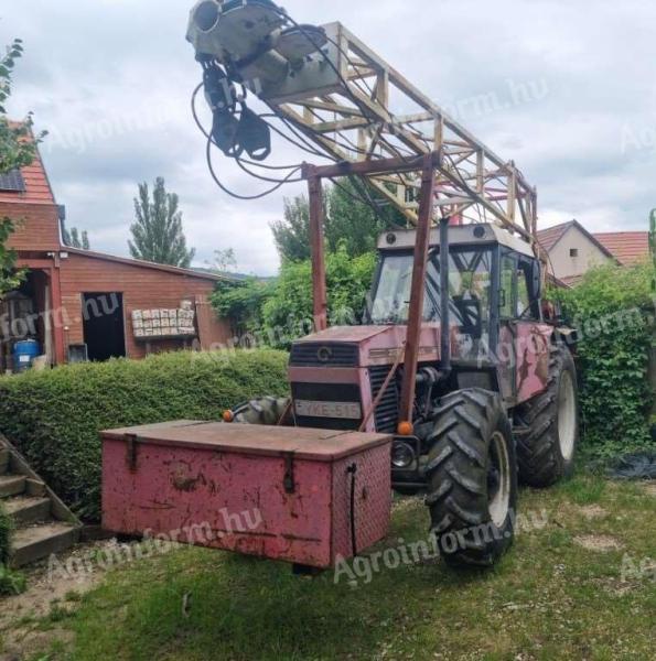 Seilbahn Koller K-300 montiert auf Zetor 16145