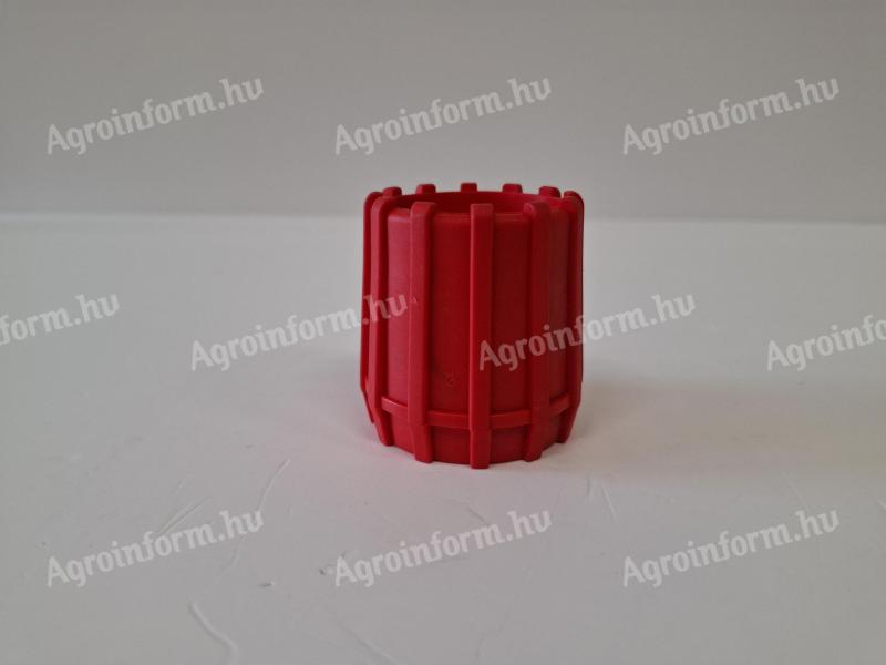 Roter Knopf des Druckreglers