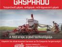 Mașini de cultivat Gaspardo, semănători, distribuitoare de îngrășăminte