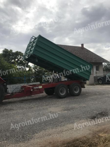 Solti tipper trailer and manure spreader