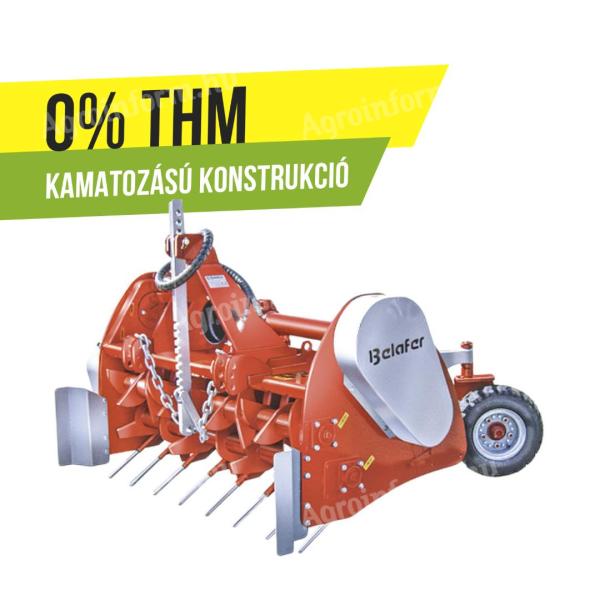 Drtič stonků se sběracím nožem, mulčovač 120-150 cm / Belafer TRISA - 0% THM